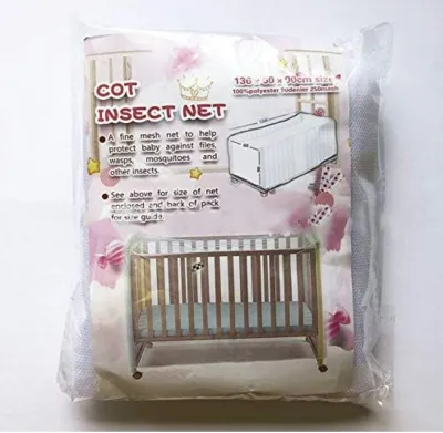 Baby Bed Insect Net Baby Cot insect Net Baby Crib Cot Insect Mosquitoes Wasps Flies Net for Infant Bed folding Crib Net Baby Mosquito Net