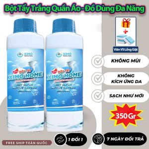 Bột Tẩy Đa Năng XimoHome đánh bay các loại vết ố bẩn cứng đầu 500g - Tẩy Trắng Quần Áo