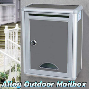 🇲🇾 Complain Suggestion Letter Post Mail Box Aluminium Mailbox Wall Mounted Outdoor Metal with Keys Lock Peti Surat 意见投诉箱  Wall Mounted Outdoor Letter Post