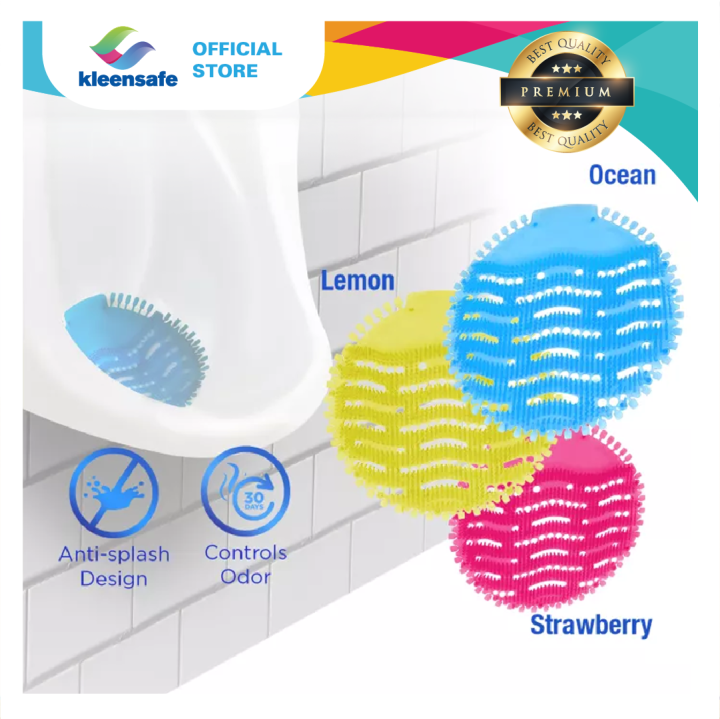 CNQLIS Urinal Screen Deodorizer, 10 Pack Urinal Pad Anti Splash