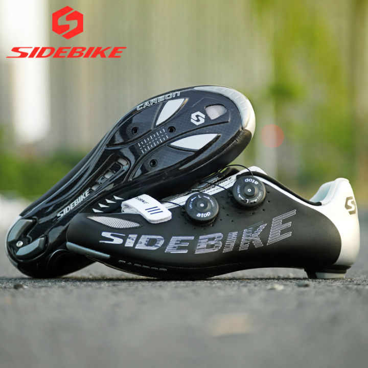 【Free shipping】sidebike carbon road cycling shoes men racing shoes road ...