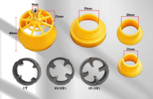 PPR Pipe Threader Kit With 1/2 In 3/4 In 1 Inch Dies Pipe Threader Pipe Round Die PVC Pipe Threading