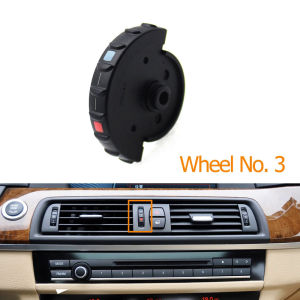 LHD Interior Car AC Conditioner Outlet Roller Air Vent Base Rolling Wheels For BMW 5 Series F10 F11 520i 523i 525i 528i 535i