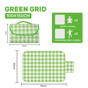 [1PC] Worthbuy Lightweight Camping Mat Foldable Waterproof Picnic Mat Tikar Plastik Tikar Lipat Outdoor Blanket 野餐垫