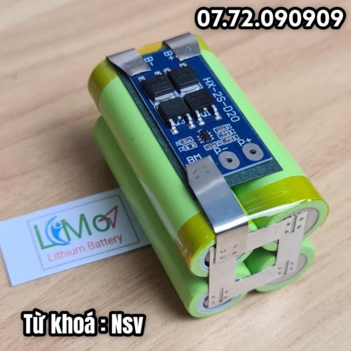 Nsv Khối pin 2S 7.2V - 8.4V (Nhiều mẫu) dòng xả cao cho máy bắt vít ...