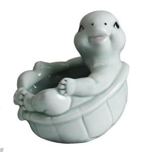 Holder Ceramic Turtles Small Succulents Pots Animal Planter Small Ceramic Pots for Flower Display
