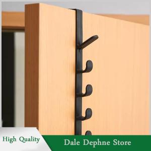 [Dale Dephne] Fivesegment Cửa Móc Áo Túi Khăn Mũ Tóc Ban Nhạc Liền Mạch Chủ Home Phòng Ngủ Lưu Trữ Tổ Chức Nhựa Màu Tinh Khiết Giá