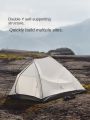 Naturehike CLOUD UP PRO Series Ultralight Camping Tent for 1 and 2 Person Portable Waterproof 20D Lightweight Nylon and 8 Series Aluminum Alloy Pole Outdoor Hiking Backpacking 4 Season Tent Nature Hike. 