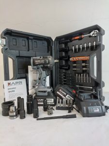 IMPACT WRENCH 1800NM 99V 1/2 INCH 1 BATRE APR JAPAN PWMBUKA BAUT MOBIL TRUCK CVT/ AP78