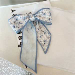 Korean light luxury graceful silk scarf for women twilly scarf for bags handle headband for women hair accessories for women accessories for women SP0452