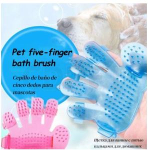 🌹READY STOCK🌹 PET WASH BRUSH ( Cat/ Dog) Pet Dogs and Cats Bath Brush Massage Comb Bath Glove Pet