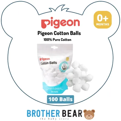 Pigeon Cotton Swabs 100s / 200s (Thin/ Extra Thin) / Cotton Balls 100s |BROTHER BEAR