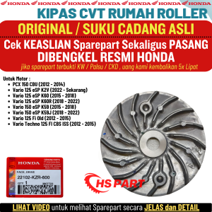 Kipas CVT Lawan Rumah Roller Vario 150 Vario 125 Old Vario 125 Led Original  Kipas CVT Lawan Rumah Roller Vario 125 Old  Kipas CVT Lawan Rumah Roller Vario 125 Led Original Honda Genuine Parts