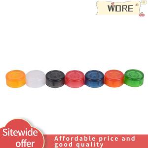 WORE 1x footswitch Topper พลาสติกที่มีสีสันกันชนป้องกันสำหรับกีต้าร์ Effect Pedal