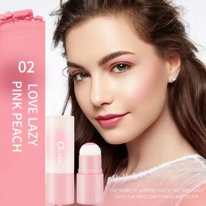 Blush Lipstick Stick 3-in-1 Eyes Cheek and Lip Long Lasting Matte Blush Eyeshadow Lip Highlighter Makeup Cosmetics