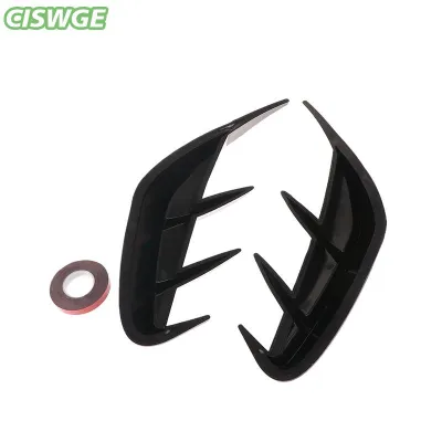 [CISWGE Auto] 2 cái phổ quát xe phía sau Bumper Lip Spoiler Air Vent Outlet Bìa TRIM