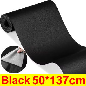 【Swan Home】Thickened DIY Sofa Repair Patch 50x137CM Self-adhesive Home Furniture Table and Chairs Fixation Repair Wear-Resisting Artificial Leather