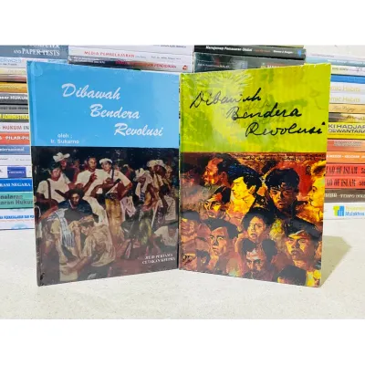 T.B.S.I. PAKET 2 BUKU DIBAWAH BENDERA REVOLUSI JILID 1 & 2 - IR. SUKARNO (HARD COVER)