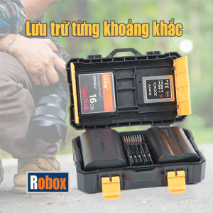 [HCM]Hộp bảo quản pin và thẻ nhớ máy ảnh chống sốc chống nước