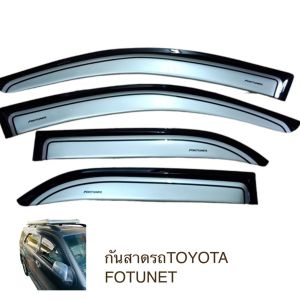 กันสาดคิ้วกันสาดประตูรถ TOYOTA FORTUNER