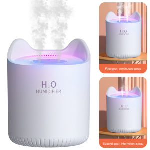 Mini Cat Ear Humidifier with Aromatherapy and Humidification for Baby Room and Nursery