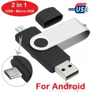 ♥100%Original Product+FREE Shipping+COD♥ USB OTG 2 in 1 128GB 64GB 32GB 16GB 8GB USB 2.0 Memory Flash Drive Photo-Stick Android Samsung PC/MAC