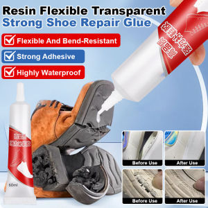 【Strong Waterproof】Shoe Glue All-purpose Shoe Repair Glue Super Waterproof Glue Shoe Repair Resin Glue Quick-drying Shoe Repair Adhesive Artisan Soft Waterproof Universal Quick Drying Resin Sticky Transparent
