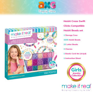 Make It Real Heishi Craze Beads With Case (1743) Girls Friendship Charm Bracelet Kit