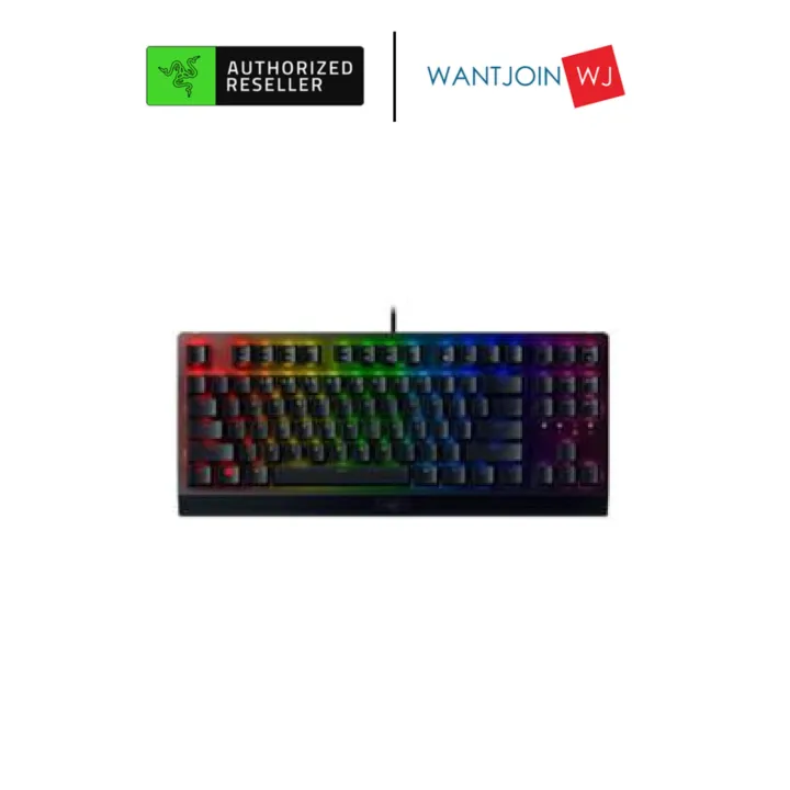 Razer Blackwidow V3 TKL Tenkeyless Wired Gaming Keyboard | Yellow Switch | Chroma RGB | 80 Million Keystroke Lifespan | Mechanical