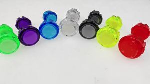 20252 Player Arcade kit Copy Sanwa Joystick Clear Push Button Zero Delay Usb Board Controller Encoder Pc Raspberry Pi Arcade Neo Geo