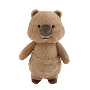 Simulation Australian Quokkas Plush Doll Soft Throw Pillow Huggable Companion Stuffed Animals Toy for Parents Kids