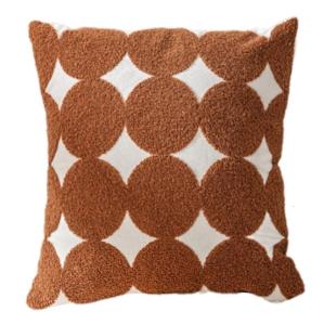 Decorative Pillowcase Cotton Velvet Cushion Covers Pillow Case for Home Sofa Bed Decoration 17.2x17.2Inch