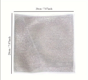 (SYS)New Multipurpose Wire Dishwashing Rags Scouring Washing Cloth for House Kitchen