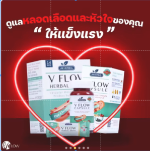VFLOW สมุนไพร สารสกัด ขิง พุทราจีน เห็ดหูหนูดำ แพ็คเกจ 3 กระปุก 180 แคปซูล