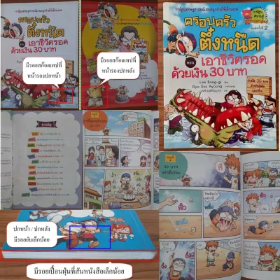 (มือสองลดราคา) หนังสือ ชุด ครอบครัวตึ๋งหนืด การ์ตูน ความรู้ การเงิน เศรษฐศาสตร์ วิทยาศาสตร์ การ์ตูนเด็ก