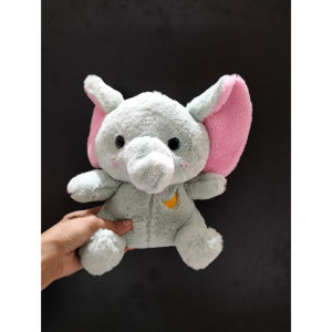 Boneka Gajah Elephant Banana Bordir Size 8