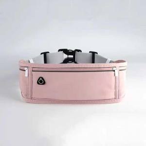 Okey Shop 1Pcs Slim Running Belt for Women and Men Small Fanny Pack Waist Pack Money Belt Phone Holder for Running Reflective Running Pouch Belt for Hiking Cycling Workout