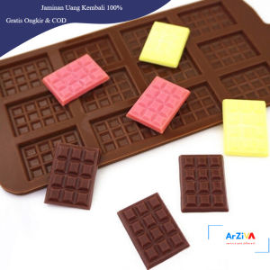 Winzwon Cetakan Coklat Tray Mold Model Chocolate Bar - HP8164 - Chocolate