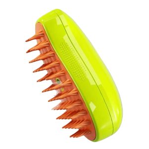 Lovinland Pet Cat Steam Brush Essence Massage Comb Cat and Dog Grooming Comb Electric Water Spray Cat Bath Brush Comb Brush Beauty Supplies Convenient Comb Comfortable Hair Removal Massage Self Cleaning Brush Cat Dog Spray Comb Anti Flying Pet Supplies