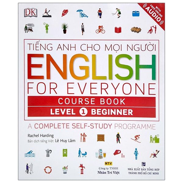 Sách Fahasa - Tiếng Anh Dành Cho Mọi Người - English For Everyone - Level 1 Beginner - Course Book