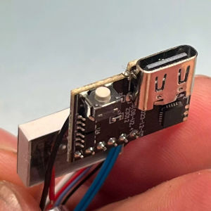 Bộ 2 Mạch Sạc Pin Lithium 3.7V Đầu vào Type-C có Chức Năng Bảo Vệ Điện Áp có Màn Hình Hiển Thị