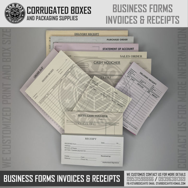 Starbox Business Forms Sales 0rder, Purchase 0rder, Delivery Receipt ...