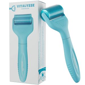 Scalp Derma Roller – 0.25mm Microneedling Tool for Hair & Scalp – 1200 Titanium Needles Replaceable Head CE Certified – Hair Care for Men & Women – Proudly Canadian