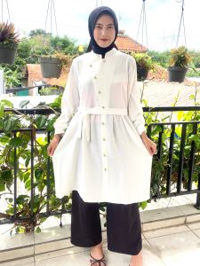 Tunik Wanita Crinkle Aiflow Terbaru Modern Simple Elegan By As3