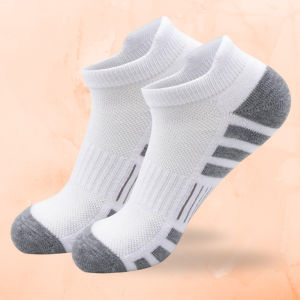 Kaos Kaki Pria Katun Mesh Semata Kaki Anti Lecet All Size 38-44 Daily Casual Ankle Socks JCKK337