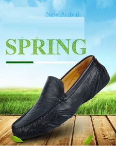 COD 100% KULIT Sepatu Pria Santai Slip On Pria Kasual Loafer Terbaru Pantofel Cowok Kerja Pantopel Fantofel 082