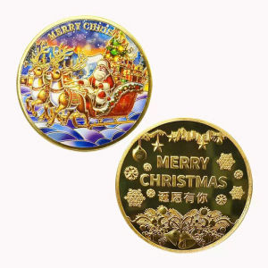 Đồng Tiền Xu Merry Christmas Giáng Sinh An Lành Ngập Tràn Niềm Vui