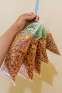 Bawang Goreng Asli Tanpa Campuran Grade A+ Kualitas Super Premium Ikatan Isi 5pcs Berat 95 gr