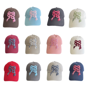 2025 Bowknot rắn Mũ bóng chày bằng vải bông mũ mỏ vịt cho phụ nữ và trẻ em gái với thời trang và độc đáo thêu