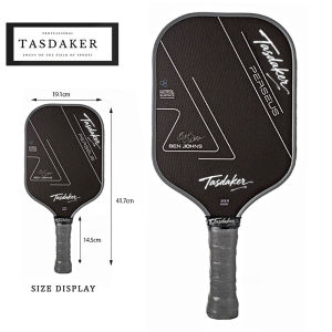 【Tasdaker】 Honeycomb Core Paddle Agassi Pro V Pickleball Paddle T700 Pro Carbon Fiber Pickleball Paddle 14mm/16mm Pickleball Racket Set USA Approved Matte Rough Surface Professional Competition Racket Man And Woman Beginner Pikleball Paddle Set